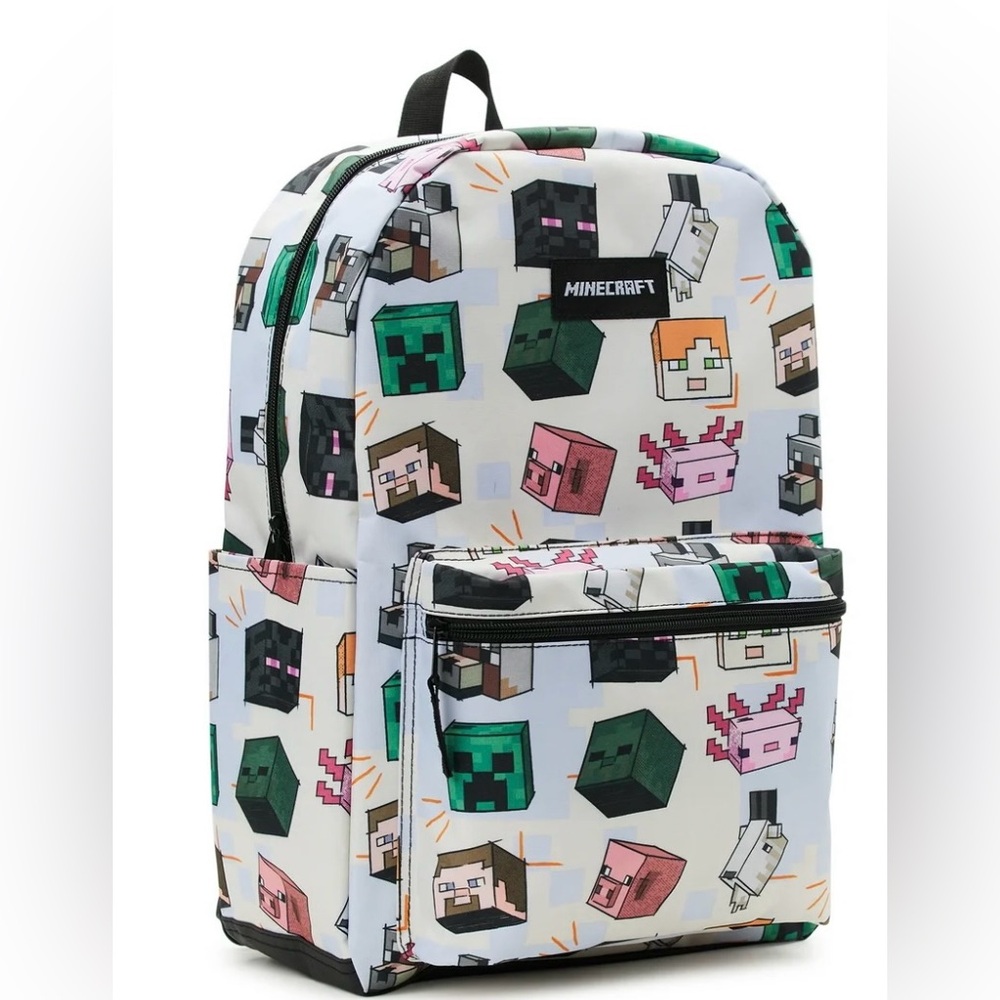 Minecraft Laptop Backpack - Picture 2 of 4